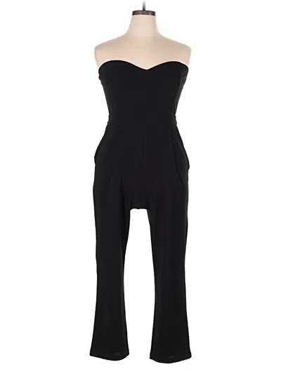 Pre-owned Express Outlet Jumpsuit In Black