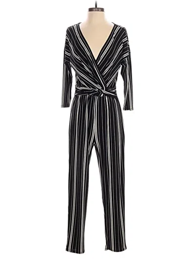 Pre-owned Express Outlet Jumpsuit In Black