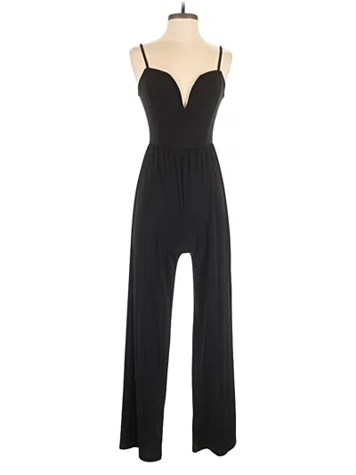 Pre-owned Express Outlet Jumpsuit In Black