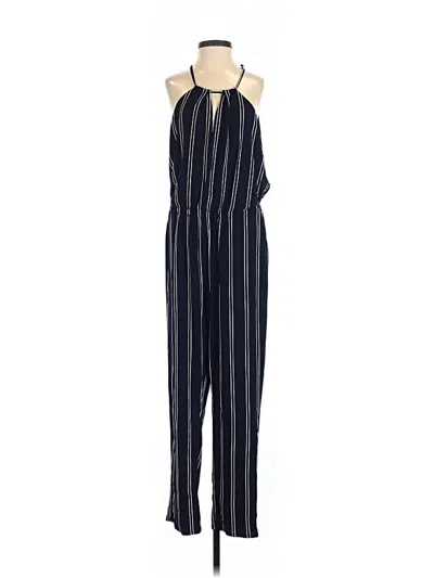 Pre-owned Express Outlet Jumpsuit In Blue