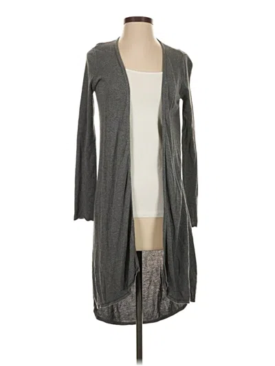 Pre-owned Express Outlet Kimono In Gray
