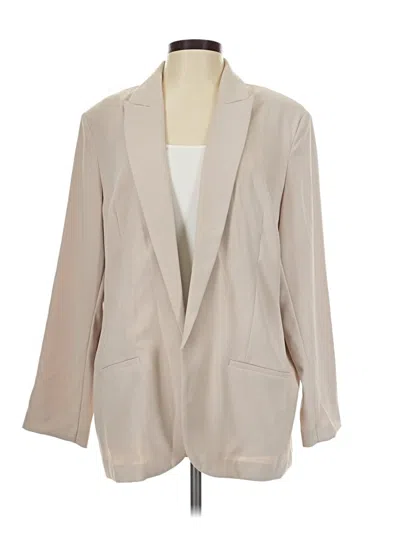 Pre-owned Express Outlet Kimono In Tan