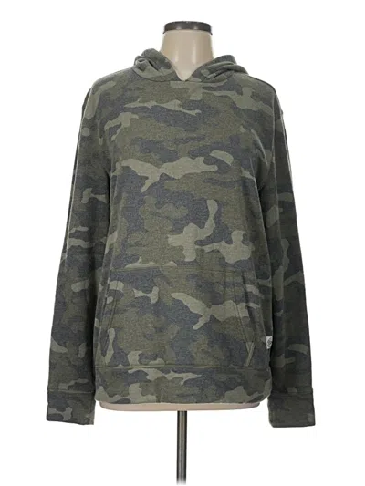 Pre-owned Express Outlet Pullover Hoodie In Green