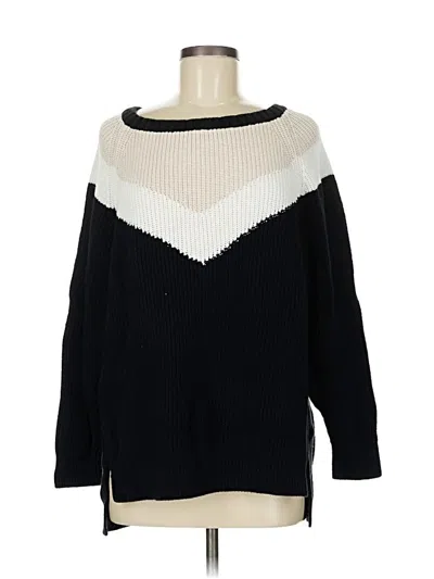 Pre-owned Express Outlet Pullover Sweater In Black