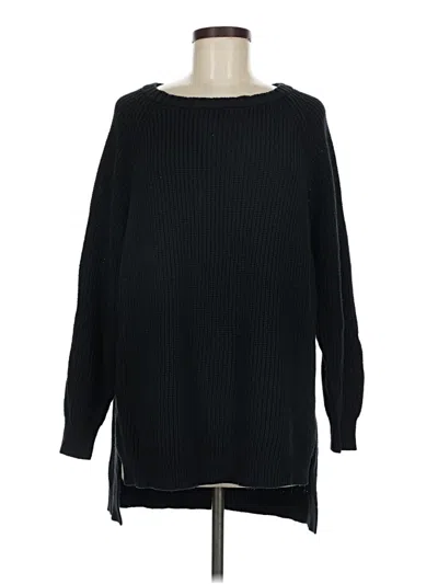 Pre-owned Express Outlet Pullover Sweater In Black