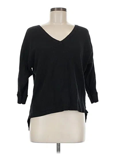 Pre-owned Express Outlet Pullover Sweater In Black