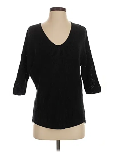Pre-owned Express Outlet Pullover Sweater In Black