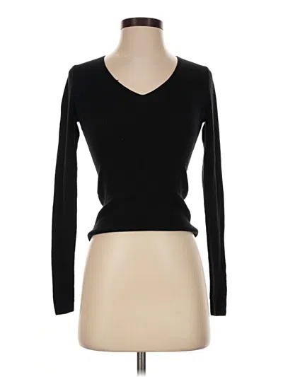 Pre-owned Express Outlet Pullover Sweater In Black