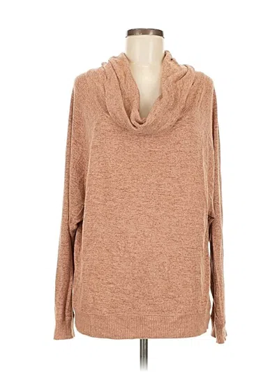 Pre-owned Express Outlet Pullover Sweater In Brown