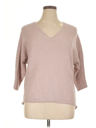 Pre-owned Express Outlet Pullover Sweater In Brown