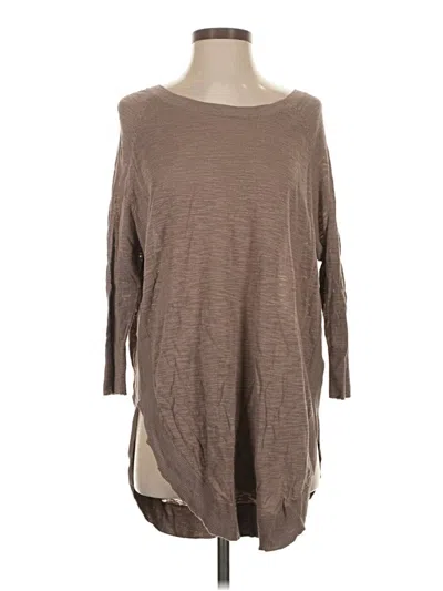 Pre-owned Express Outlet Pullover Sweater In Brown