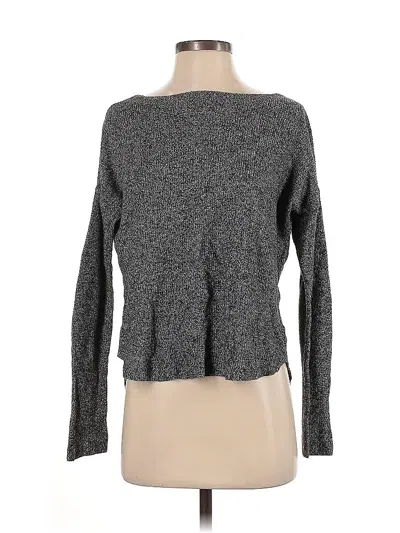 Pre-owned Express Outlet Pullover Sweater In Gray