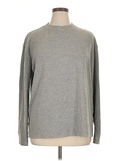 Pre-owned Express Outlet Pullover Sweater In Gray