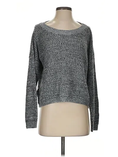 Pre-owned Express Outlet Pullover Sweater In Gray