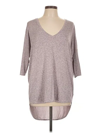 Pre-owned Express Outlet Pullover Sweater In Gray