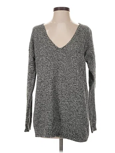 Pre-owned Express Outlet Pullover Sweater In Gray