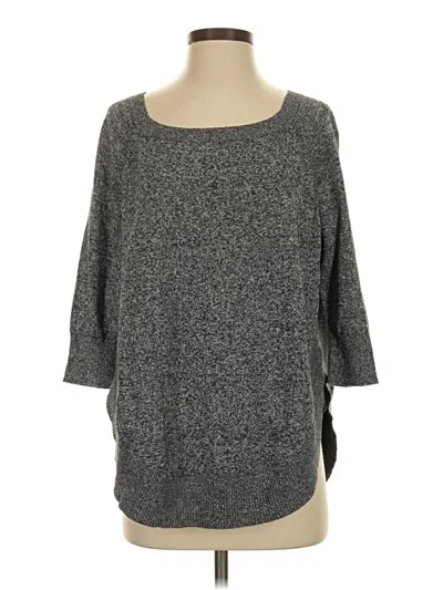 Pre-owned Express Outlet Pullover Sweater In Gray