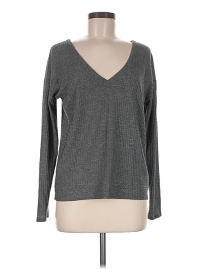 Pre-owned Express Outlet Pullover Sweater In Gray