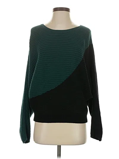 Pre-owned Express Outlet Pullover Sweater In Green