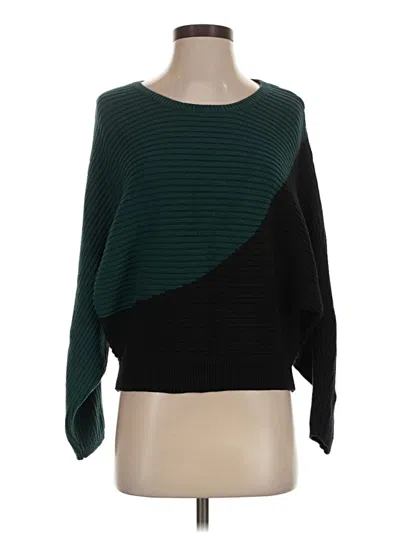 Pre-owned Express Outlet Pullover Sweater In Green
