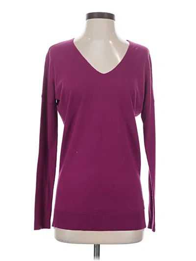 Pre-owned Express Outlet Pullover Sweater In Purple