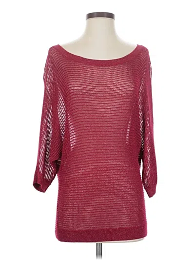 Pre-owned Express Outlet Pullover Sweater In Red