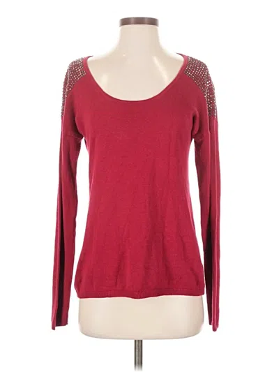 Pre-owned Express Outlet Pullover Sweater In Red