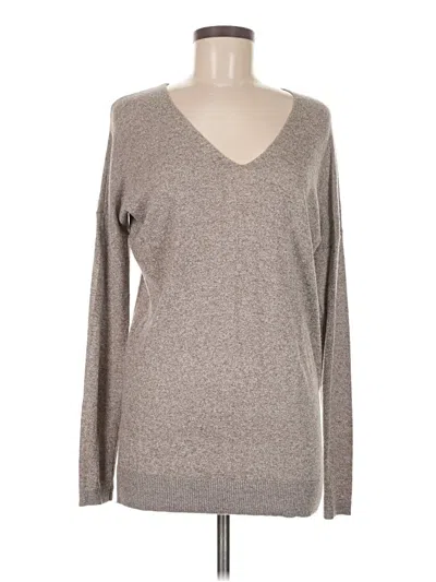 Pre-owned Express Outlet Pullover Sweater In Silver