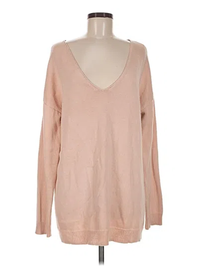 Pre-owned Express Outlet Pullover Sweater In Tan