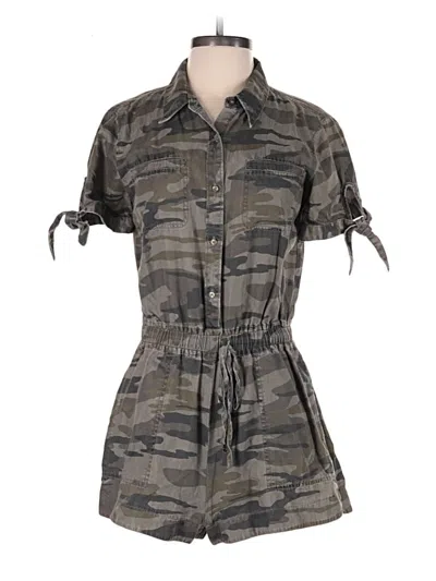 Pre-owned Express Outlet Romper In Gray