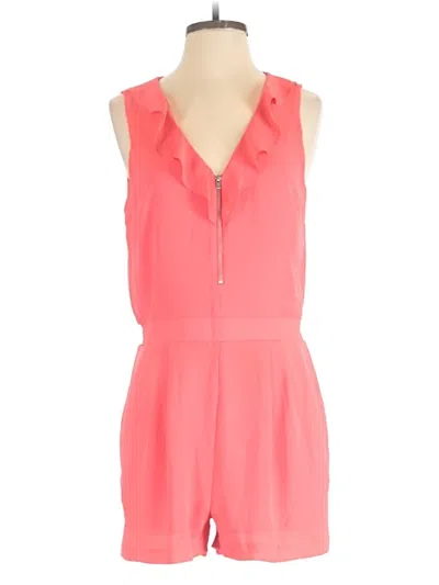Pre-owned Express Outlet Romper In Pink