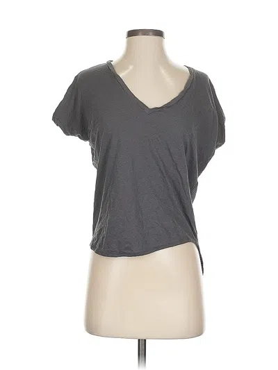 Pre-owned Express Outlet Short Sleeve T-shirt In Gray