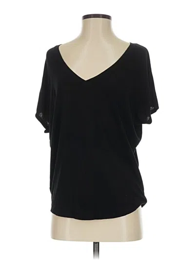 Pre-owned Express Outlet Short Sleeve T-shirt In Black