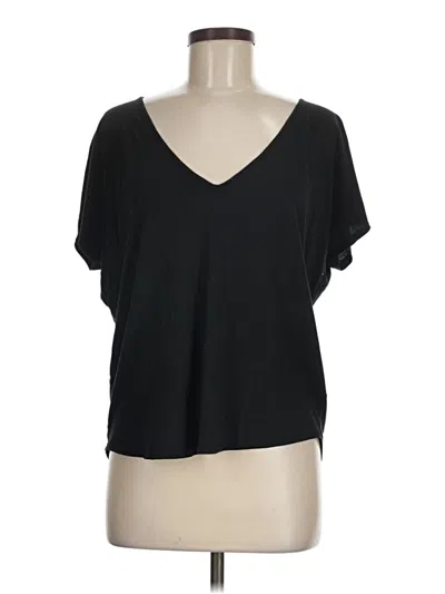 Pre-owned Express Outlet Short Sleeve T-shirt In Black