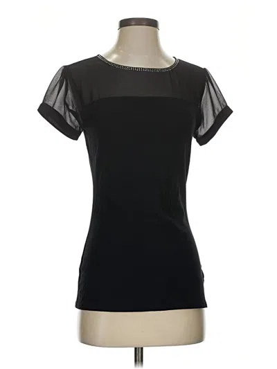 Pre-owned Express Outlet Short Sleeve T-shirt In Black