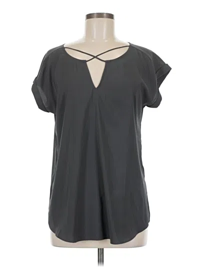 Pre-owned Express Outlet Short Sleeve T-shirt In Gray