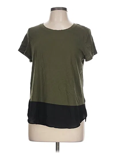Pre-owned Express Outlet Short Sleeve T-shirt In Green