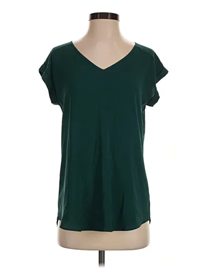 Pre-owned Express Outlet Short Sleeve T-shirt In Green