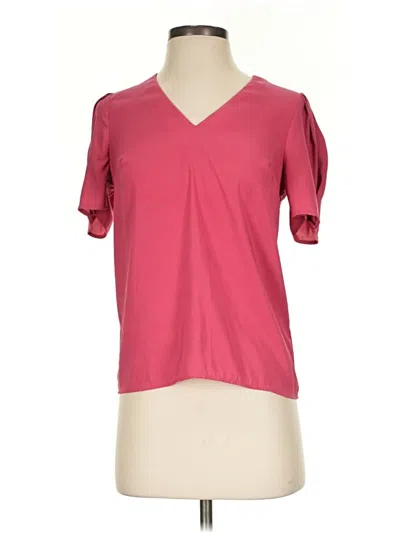 Pre-owned Express Outlet Short Sleeve T-shirt In Pink