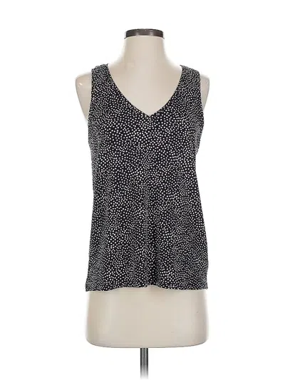 Pre-owned Express Outlet Sleeveless Blouse In Black