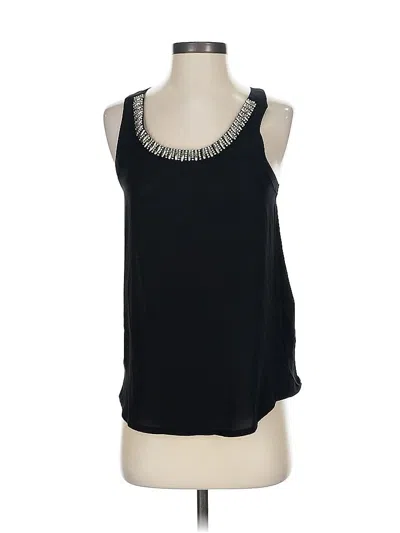 Pre-owned Express Outlet Sleeveless Blouse In Black
