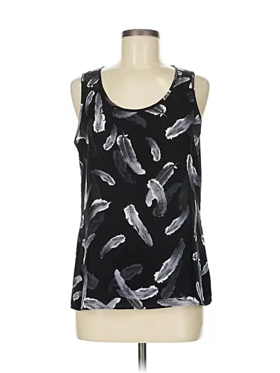 Pre-owned Express Outlet Sleeveless Blouse In Black