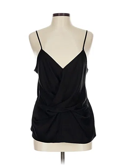 Pre-owned Express Outlet Sleeveless Blouse In Black