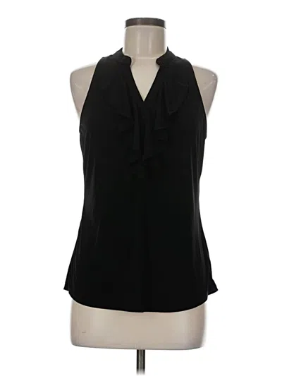 Pre-owned Express Outlet Sleeveless Blouse In Black