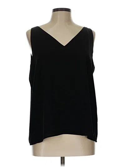 Pre-owned Express Outlet Sleeveless Blouse In Black