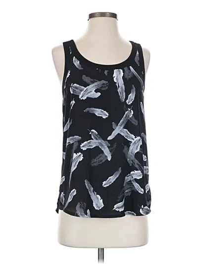 Pre-owned Express Outlet Sleeveless Blouse In Black