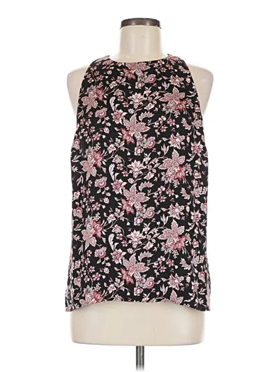 Pre-owned Express Outlet Sleeveless Blouse In Black