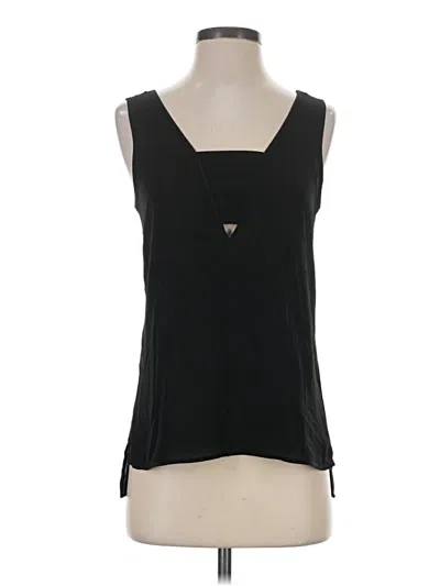 Pre-owned Express Outlet Sleeveless Blouse In Black