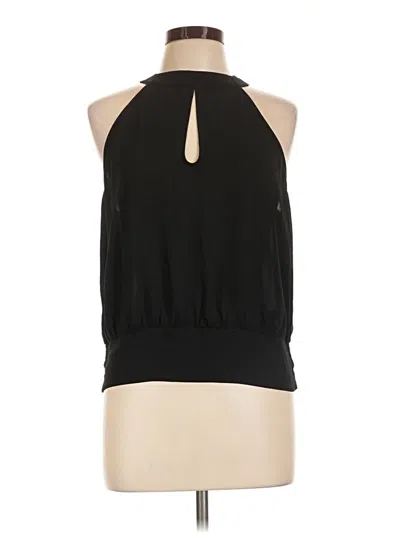 Pre-owned Express Outlet Sleeveless Blouse In Black