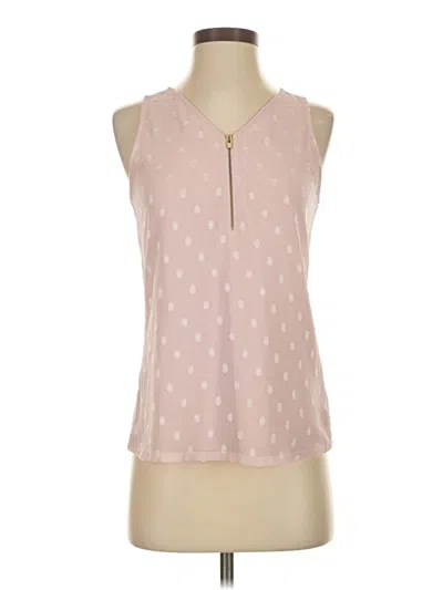 Pre-owned Express Outlet Sleeveless Blouse In Pink